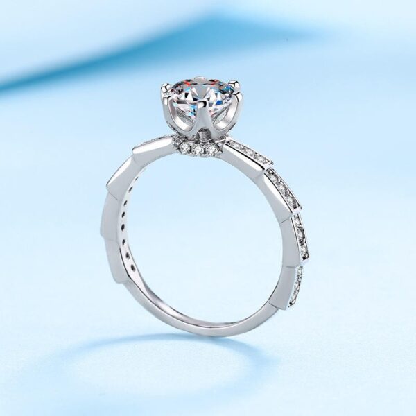 AZ719-X 1.8 Carat 3 Stone Blue Green White Color Moissanite Pendant Necklkace For Charm Lady With Certificate Silver 925 Jewelry Gift