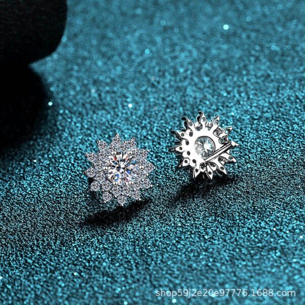 AZ016-J GRA Certified 1.0 Carat Moissanite Ring VVS1 Lab Diamond Solitaire Ring for Women Engagement Promise Wedding Bands Jewelry Gift