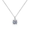 AZ875-X Fashion Trend Luxury Classic Moissanite Diamond-set 1ct Simple Necklace Women 925 Silver Party Charms Jewelry Gift
