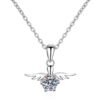 AZ054-X Fashion Trendy Luxury Fine Classic 3,2 Ct Moissanite Babysbreath Necklace For Women 925 Silver Party Charm Jewelry