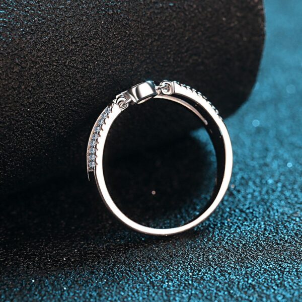 AZ460-X 18K White Gold Platinum PT950 1ct Moissanite Pendants Necklace for Women Jewelry Lightweight Everyday Pendant