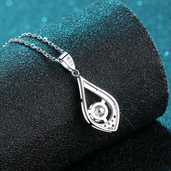 AZ002-J Classic Engagement Ring 18K White Gold VVS1 D Color 2 carat Moissanite Diamond Brilliant Originales Certificados for Women gift