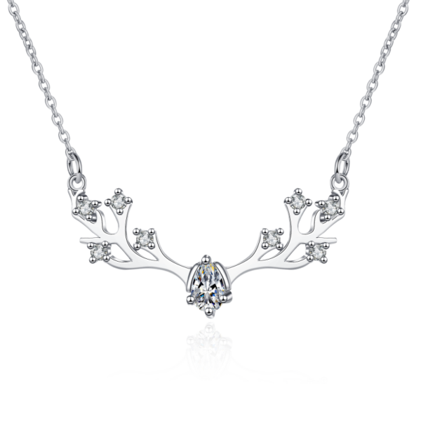 AZ223-X 18K Gold Pt950 Platinum Love-shaped Moissanite Pendant Trendy D Color Moissanite Necklace Women's Pendant