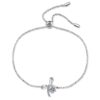 AZ209-S 1 Carat Real Moissanite Bracelet Star Moon Brilliant Charm Bangle 925 Solid Silver Hand Chain Jewelry Pass Diamond Tester
