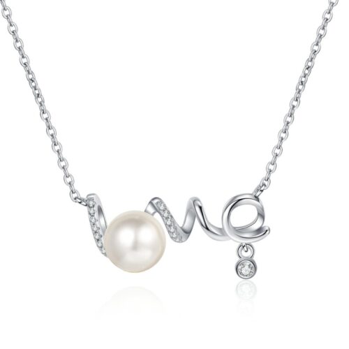 wbQgtBQQhUOYOb6yLcfWZTTwzhif2dMG-800x800-1 AZ882-X Luxury Cultured Freshwater Pearl Necklace for Women Anniversary Engagement 925 Silver Moissanite LOVE Pendant Jewelry Gifts