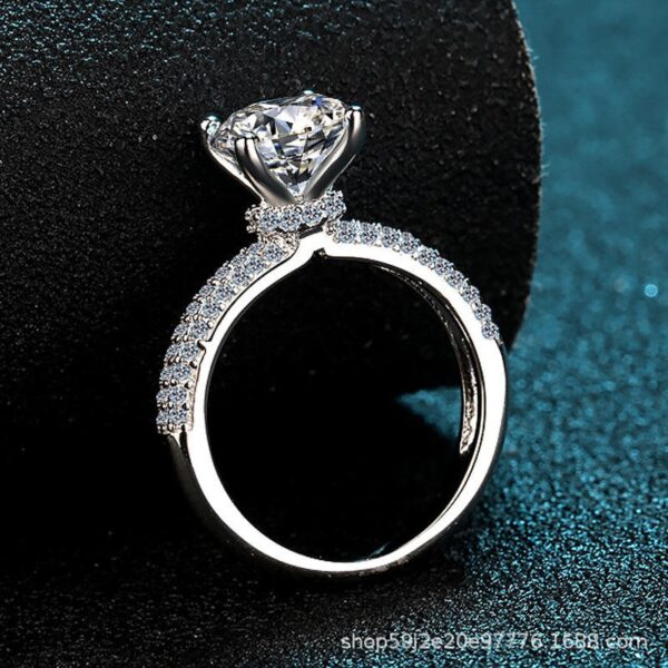 AZ372-S Fashion Fine Luxury Classic Moissanite Rose Flower Bracelets For Women s925 Sterling Silver Party Wedding Jewelry