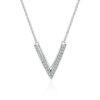 AZ407-X S925 Silver 1 Carat Moissanite Pink Square Bag Pendant Necklace for Women Light Luxury Fashion Must-Have Valentine's Day Gift