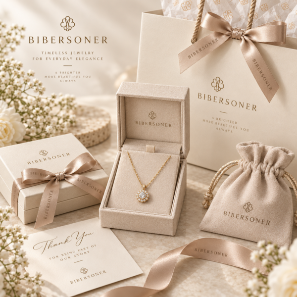 Jewelry Packaging Set – Elegant Jewelry Box & Bag