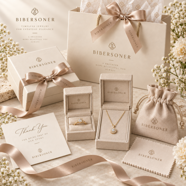 Jewelry Packaging Set – Elegant Jewelry Box & Bag