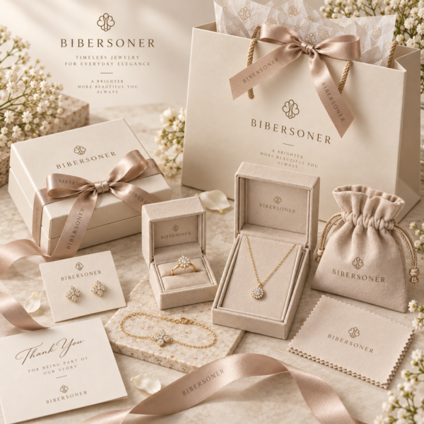 Jewelry Packaging Set – Elegant Jewelry Box & Bag
